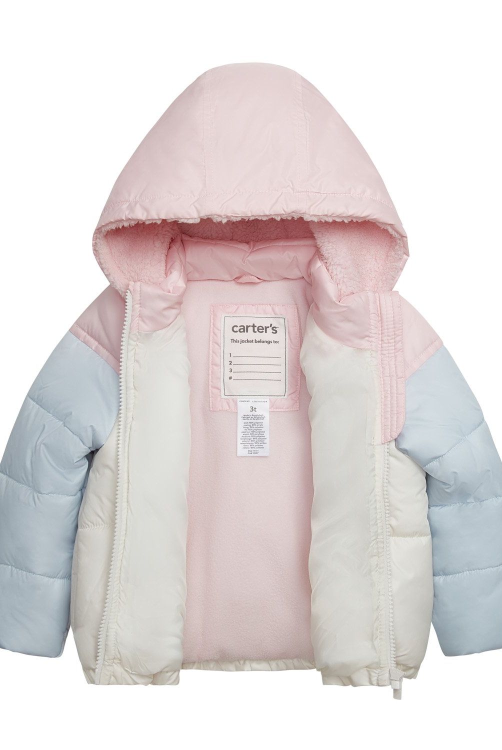 CARTER'S - Parka Acolchada Bebé Niña Carter's