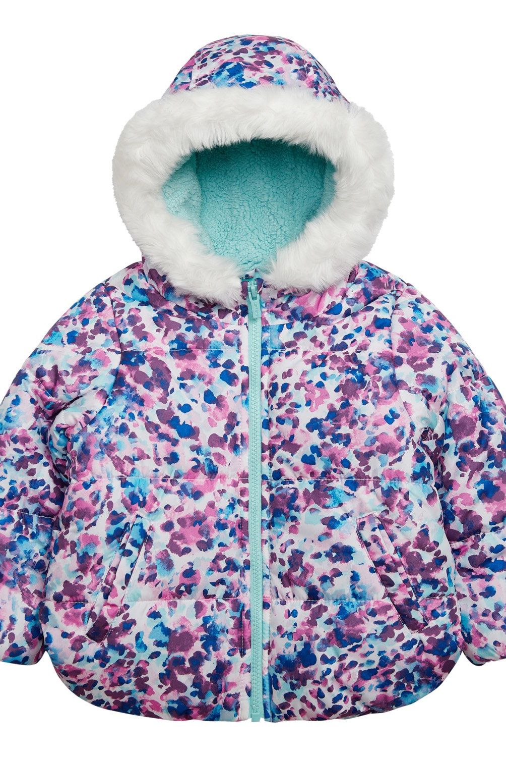CARTER'S - Conjunto 2 piezas Jardinera y Parka Nieve Bebé Niña Carter's