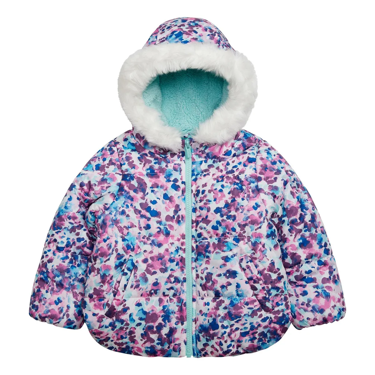 CARTER'S - Conjunto 2 piezas Jardinera y Parka Nieve Bebé Niña Carter's