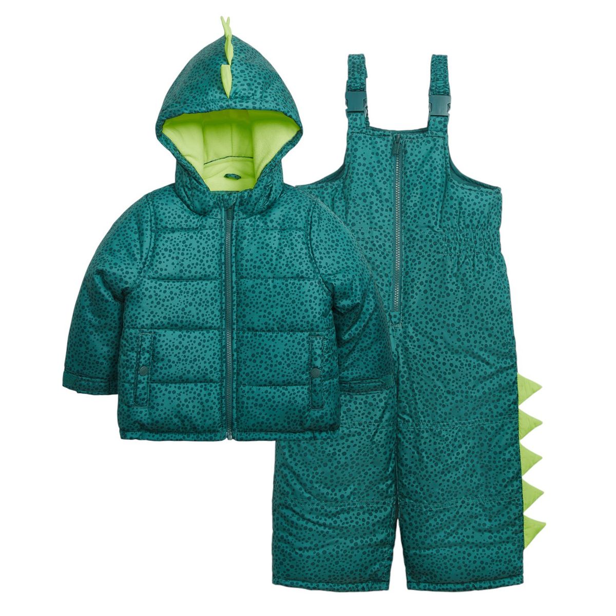 CARTER'S - Conjunto 2 piezas Jardinera y Parka Nieve Bebé Niño Carter's