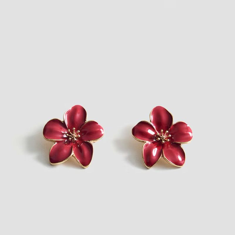 MANGO - Aros Flores Mujer Mango