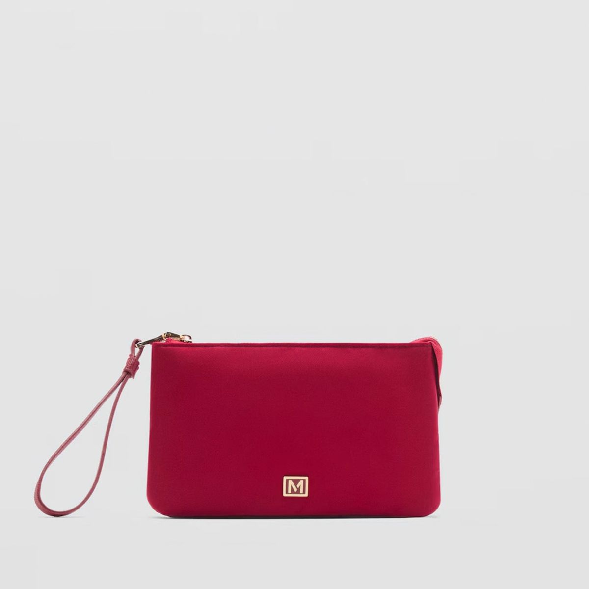 MANGO - Monedero Nylon Cremallera Mujer Mango