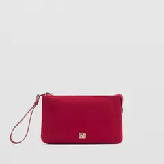 MANGO - Monedero Nylon Cremallera Mujer