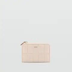 MANGO - Billetera Acolchada Solapa Mujer