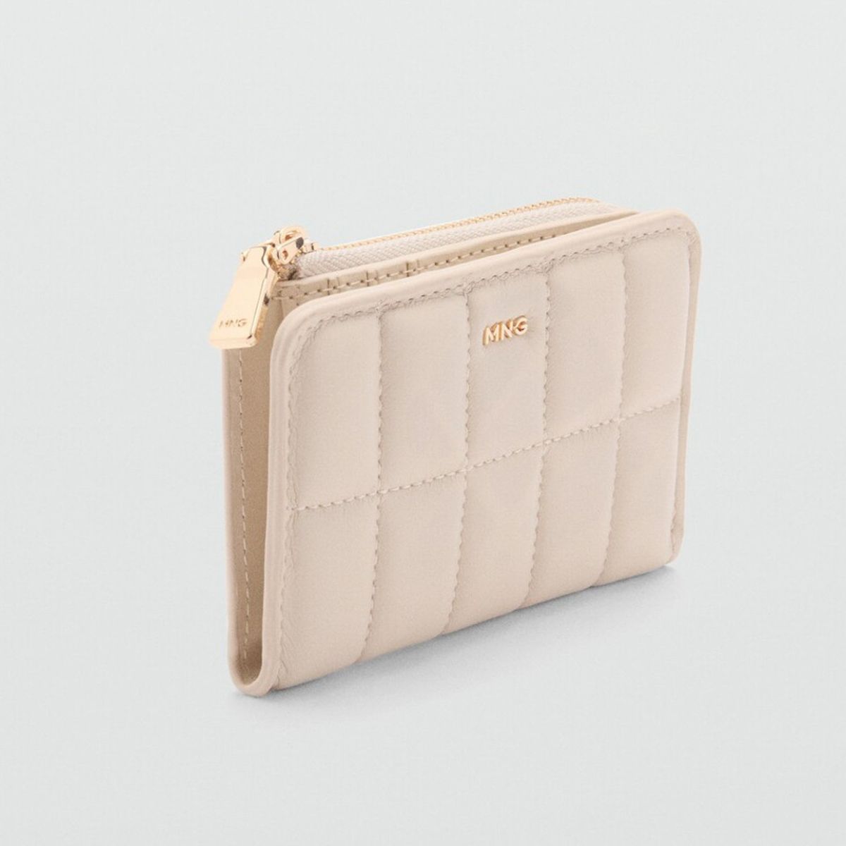 MANGO - Billetera Acolchada Solapa Mujer Mango