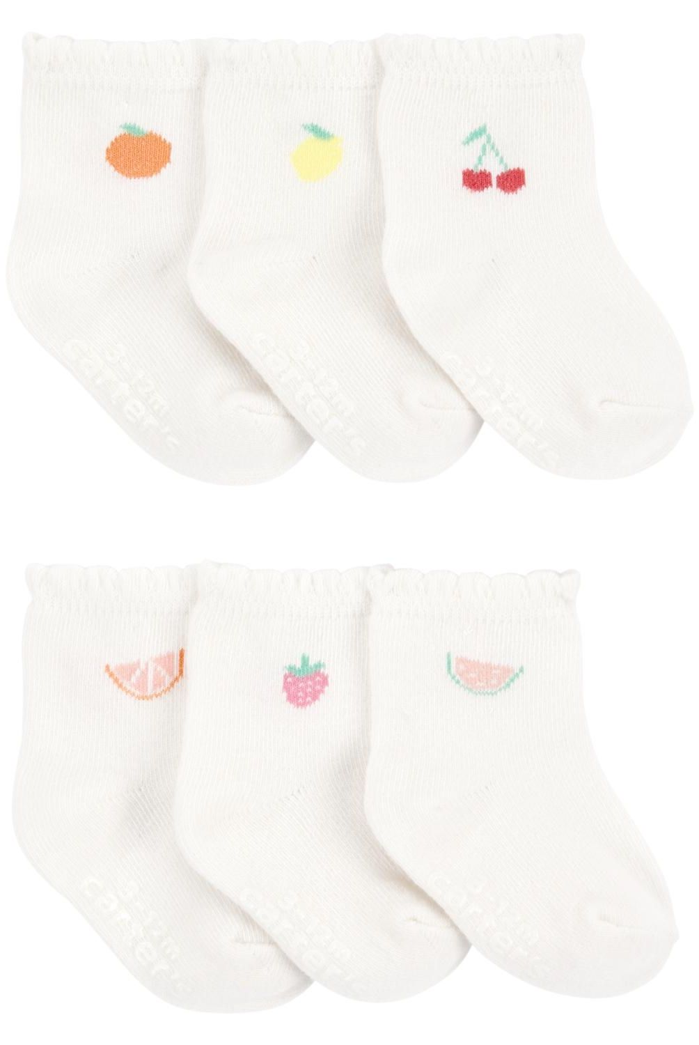 CARTER'S - Calcetines Pack 6 Pares Bebé Niña Carter's
