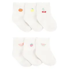 CARTER'S - Calcetines Pack 6 Pares Bebé Niña