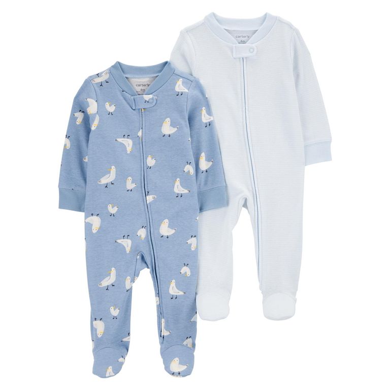 Pijama Algodón Pack 2 Unidades Bebé Niño