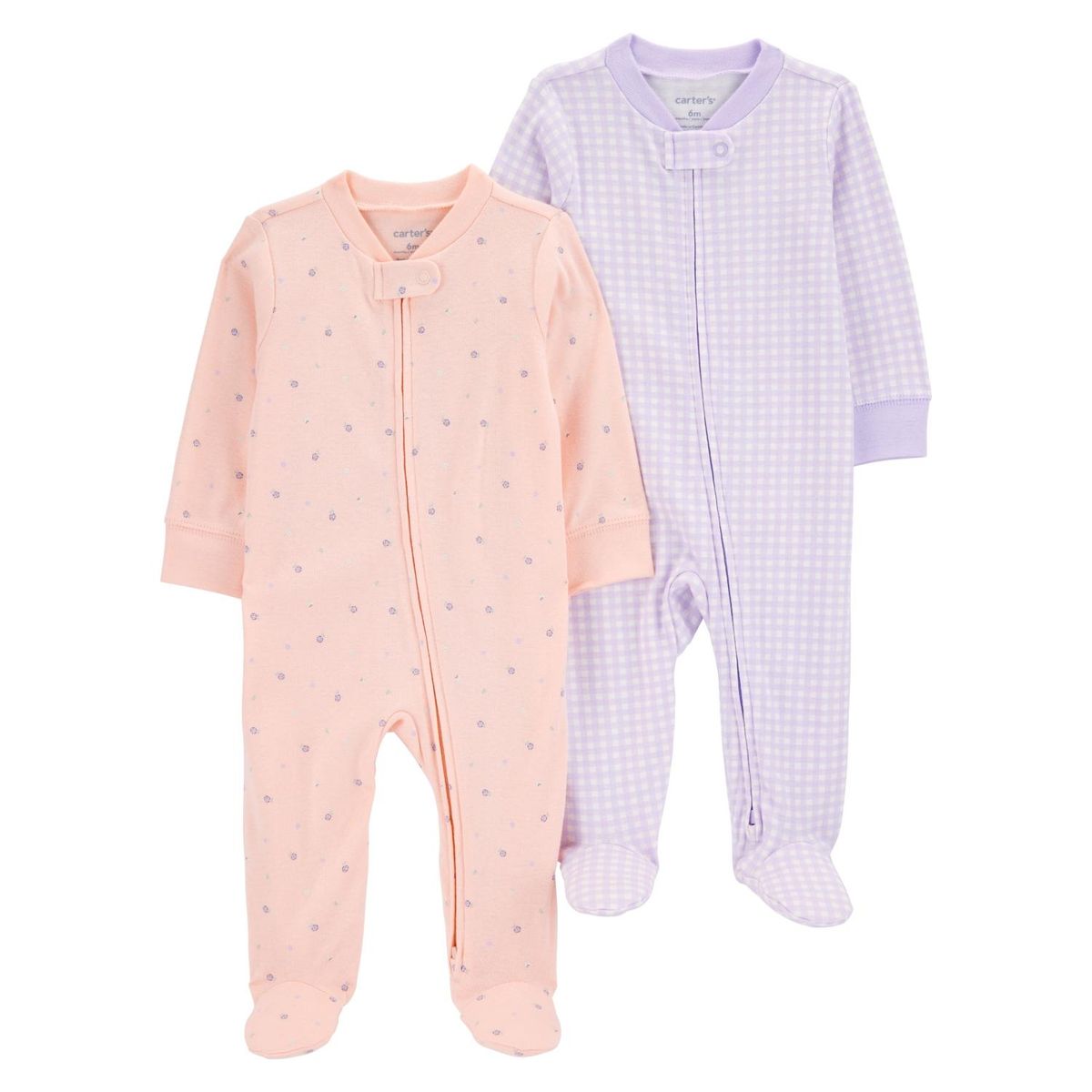 CARTER'S - Pijama Algodón Pack 2 Bebé Niña Carter's
