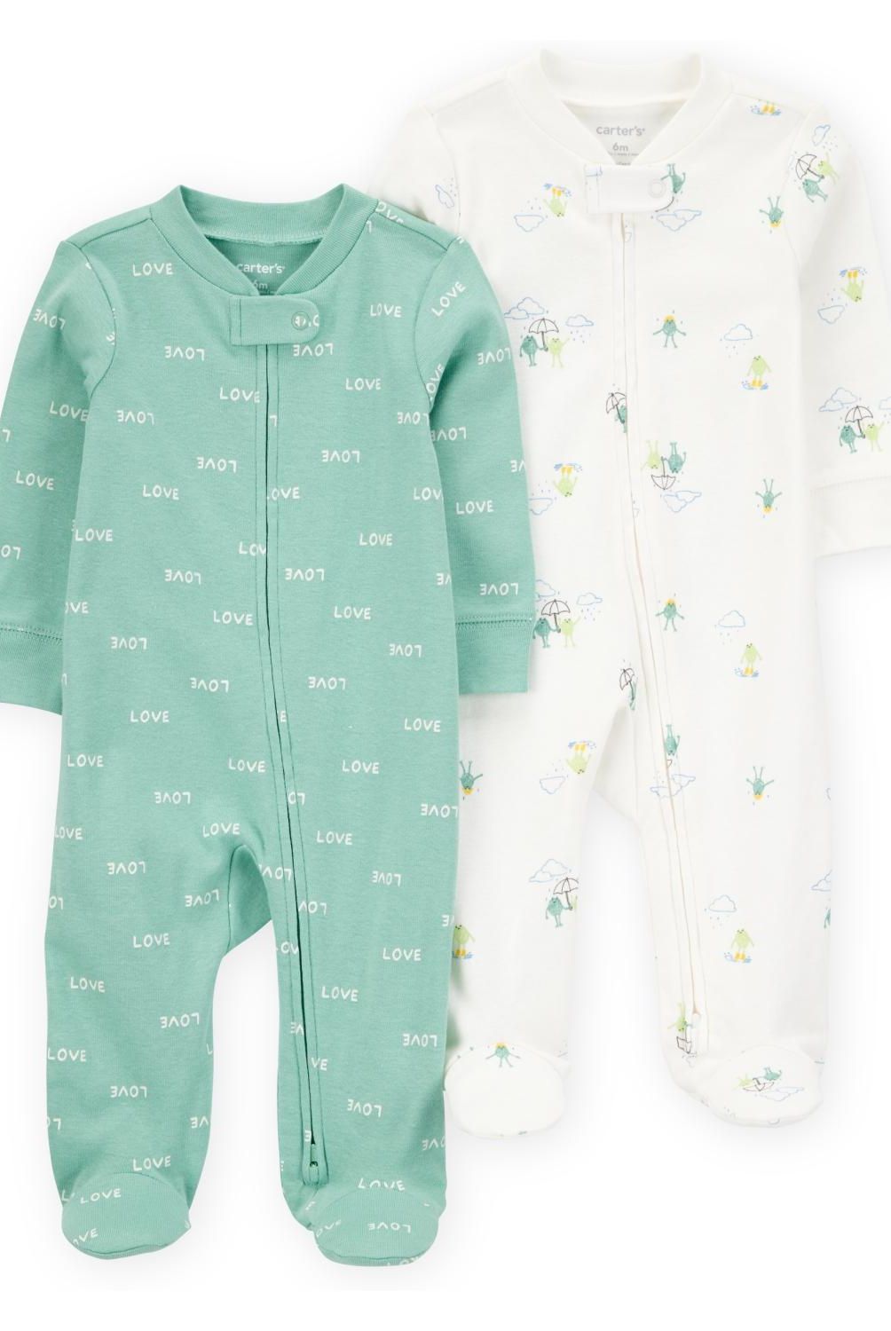 CARTER'S - Pijama Algodón Pack 2 Unidades Bebé Niño Carter's
