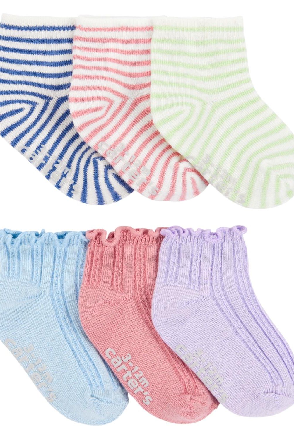 CARTER'S - Calcetines Pack 6 Pares Bebé Niña Carter's