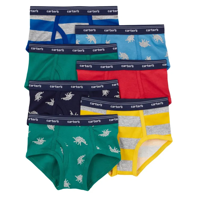 Calzoncillos Algodón Pack 7 Unidades Niño 2 A 5 Años