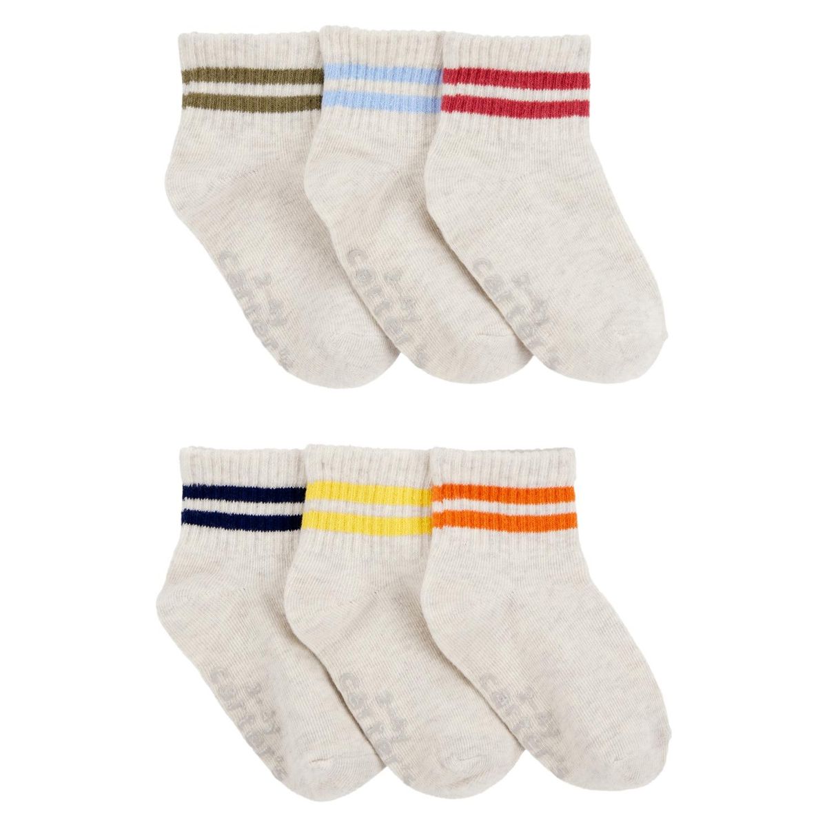 CARTER'S - Pack 6 Pares Calcetines Algodón Niño Carter's