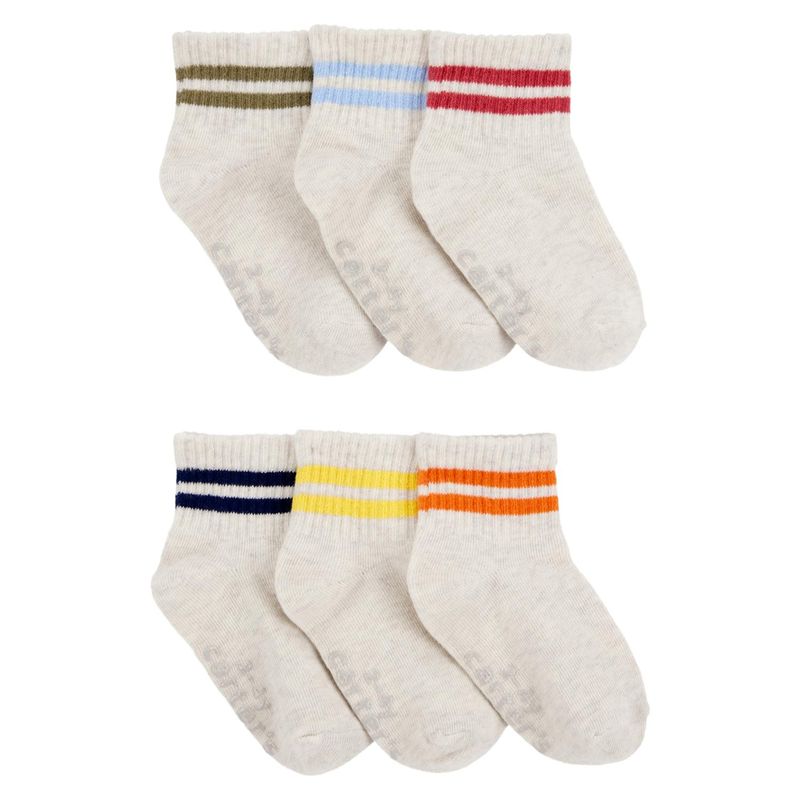 CARTER'S - Pack 6 Pares Calcetines Algodón Niño Carter's