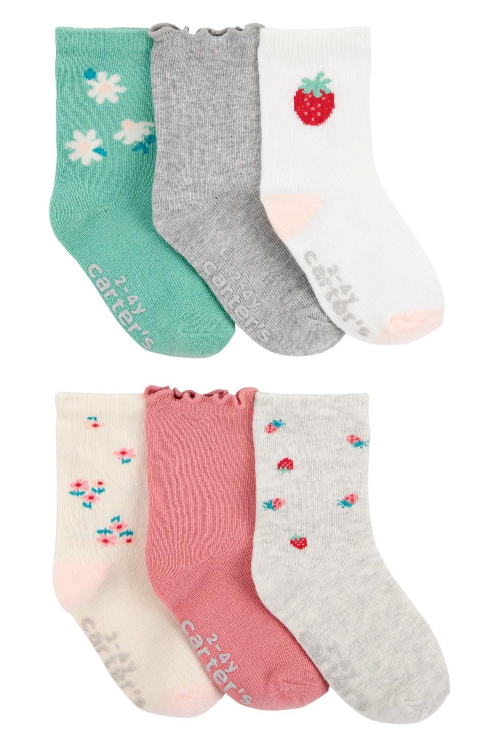 CARTER'S - Calcetines Pack 6 Pares Niña Carter's