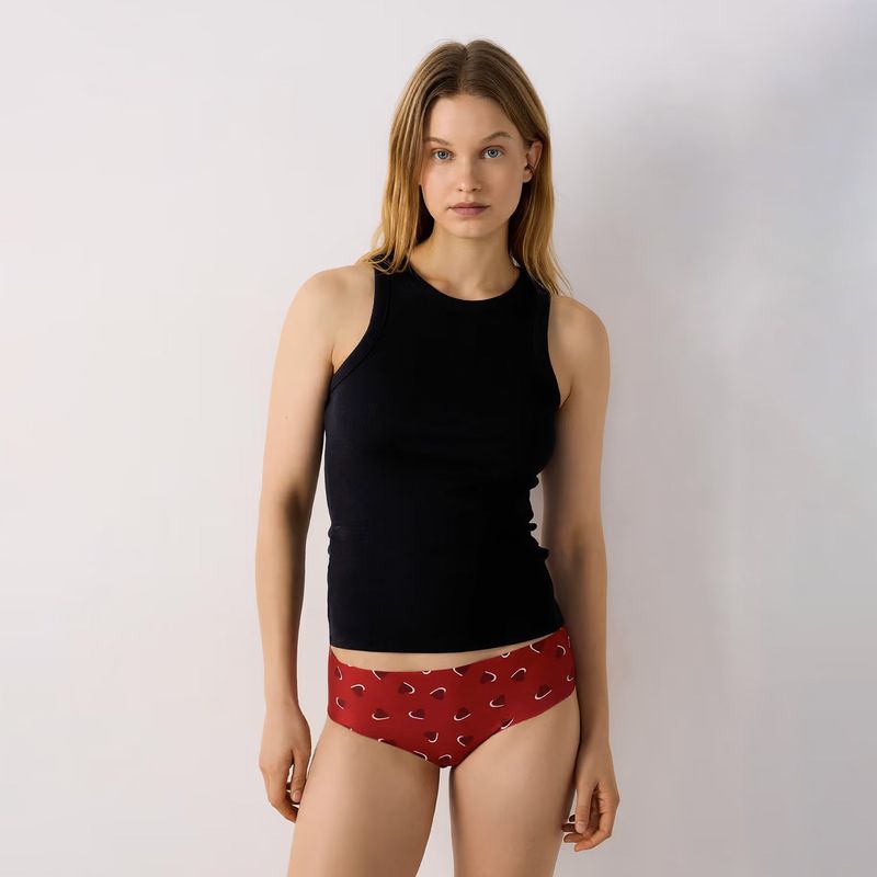 ETAM - Calzón  Hipster Confort Print Mujer Etam