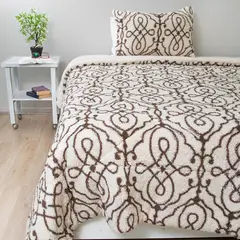 DORAL - Cubrecama Chiporro Estampado
