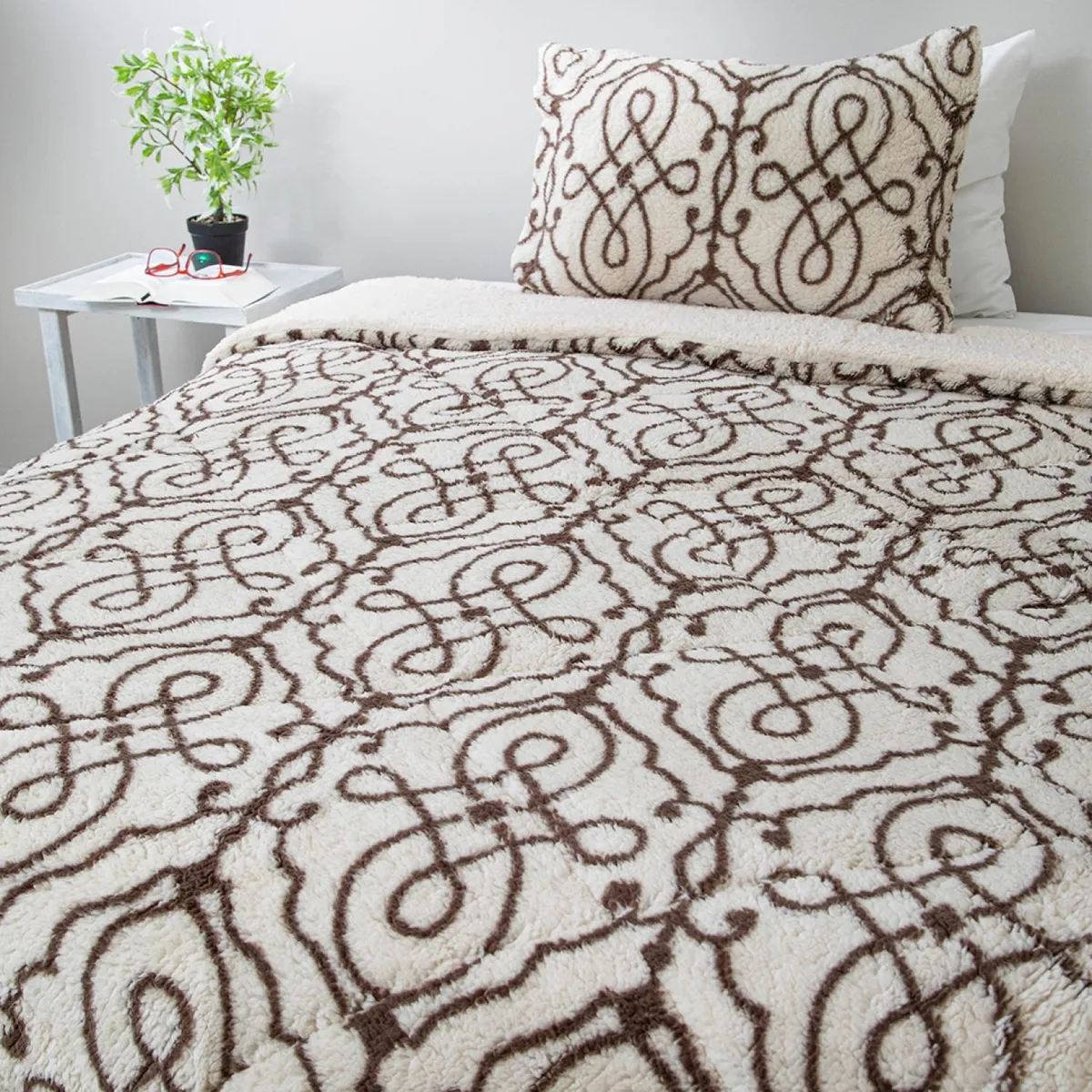 DORAL - Cubrecama Chiporro Estampado Doral