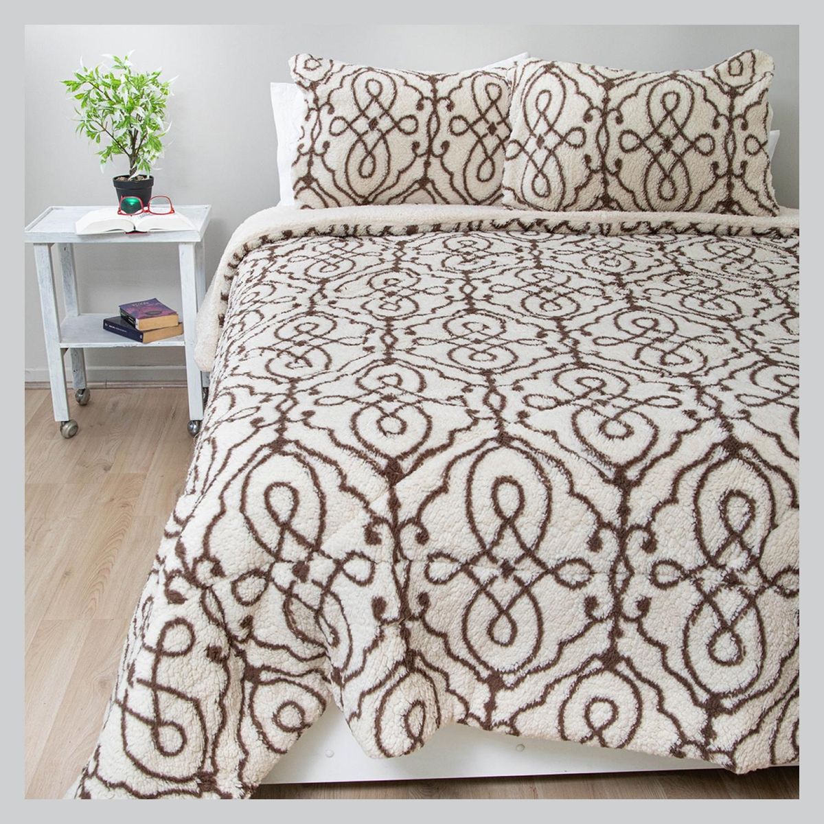 DORAL - Cubrecama Chiporro Estampado Doral