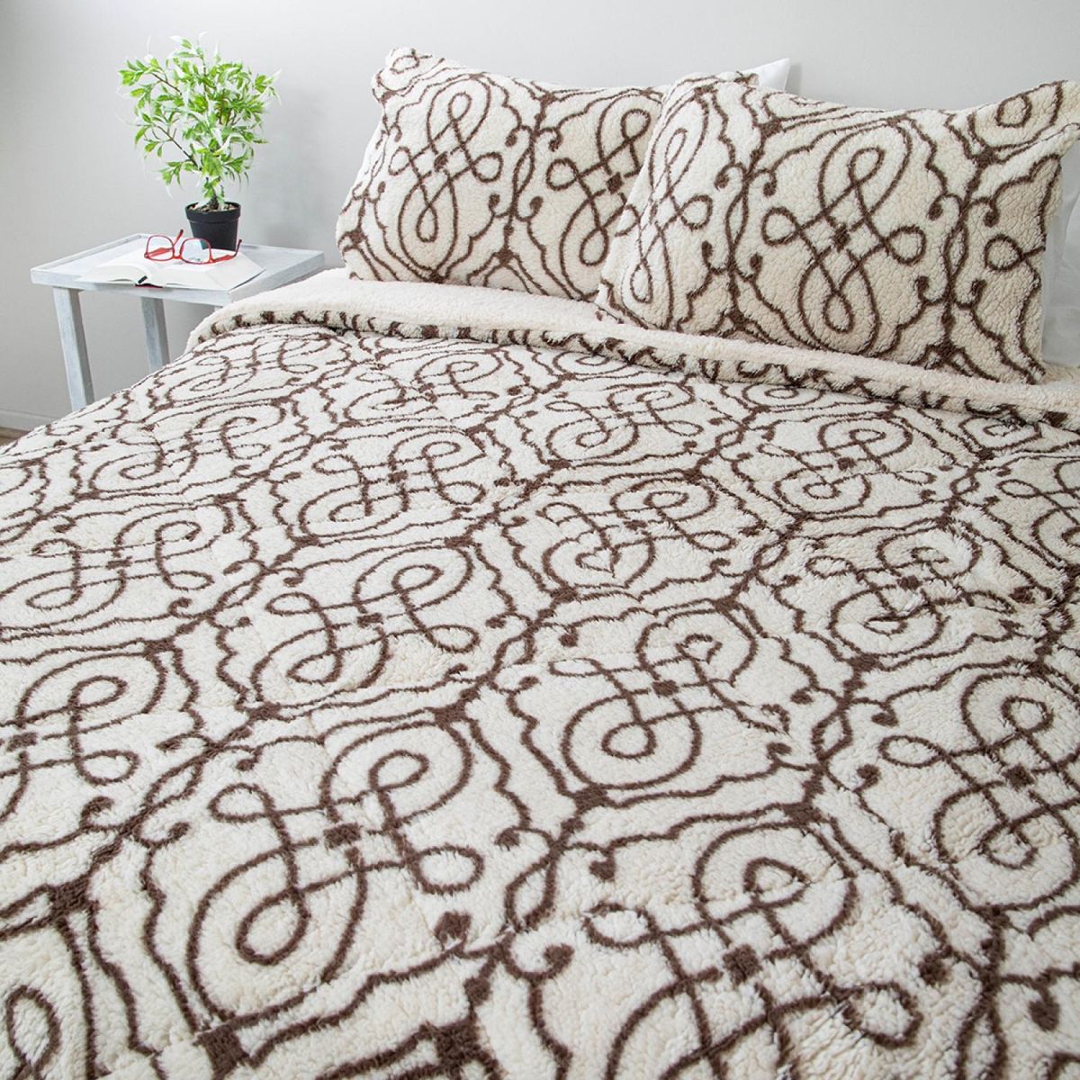 DORAL - Cubrecama Chiporro Estampado Doral