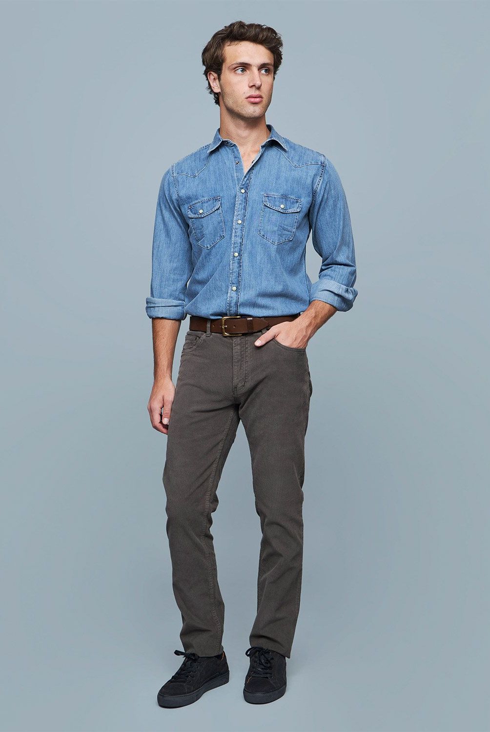 SAVILLE ROW - Pantalón Chino Hombre Saville Row