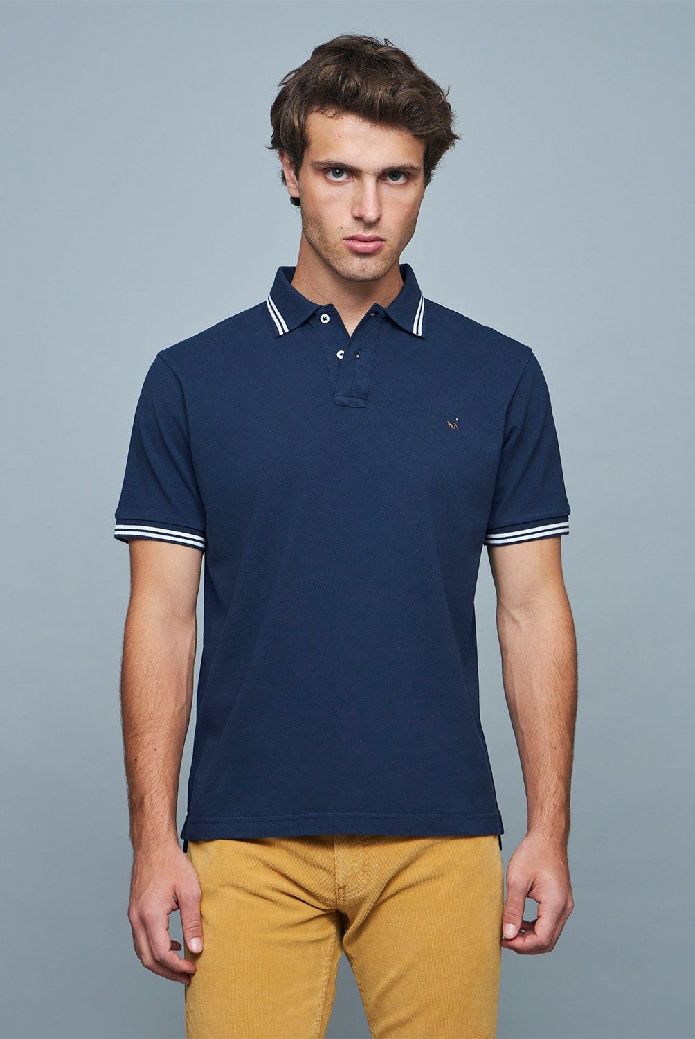 SAVILLE ROW - Polera Manga Corta Algodón Hombre Saville Row 