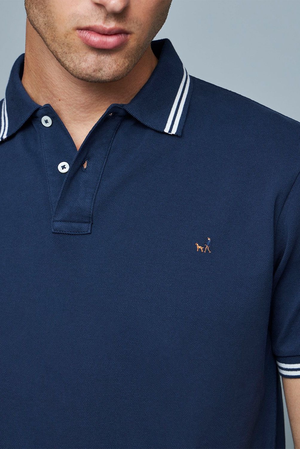 SAVILLE ROW - Polera Manga Corta Algodón Hombre Saville Row 