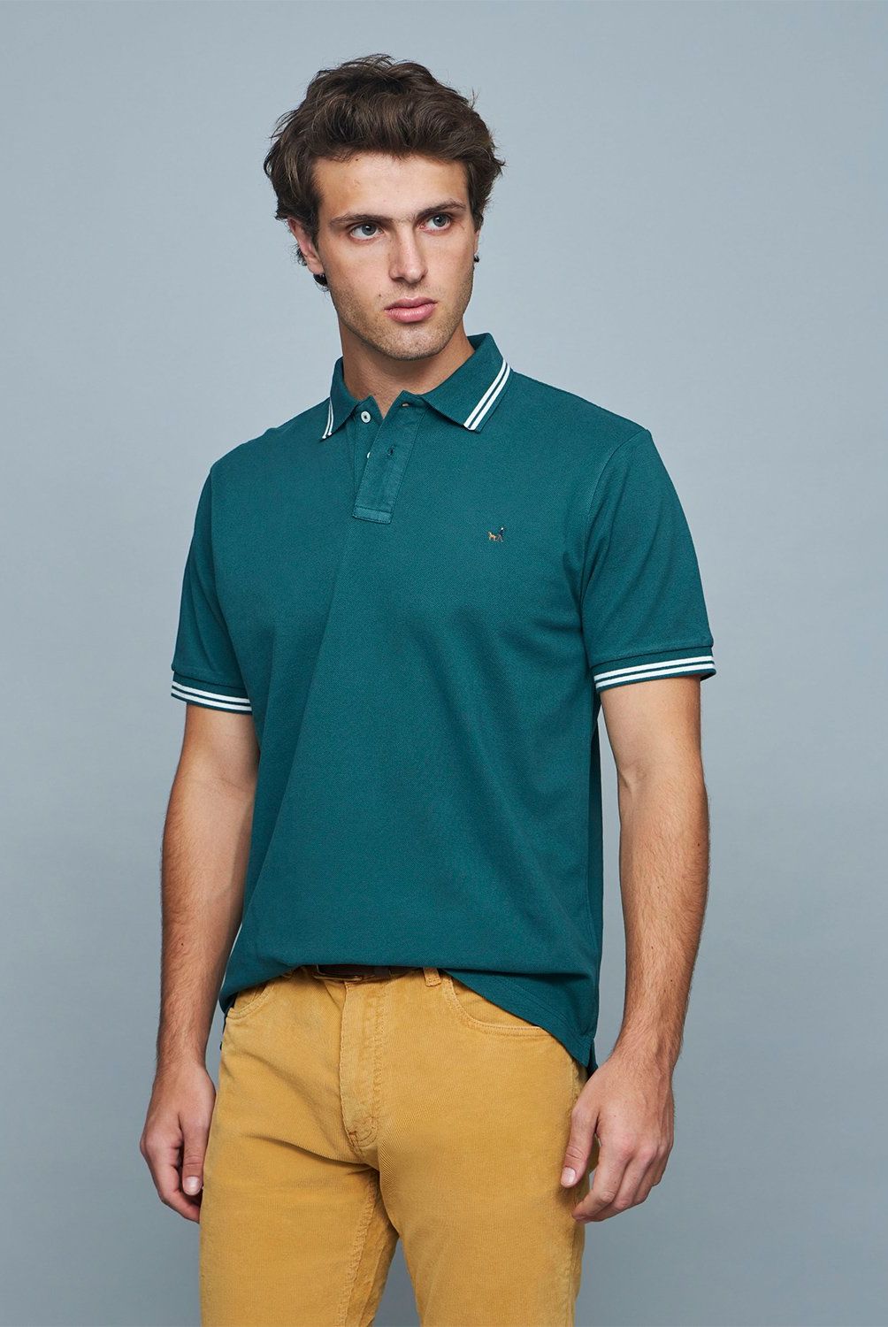 SAVILLE ROW - Polera Manga Corta Algodón Hombre Saville Row 