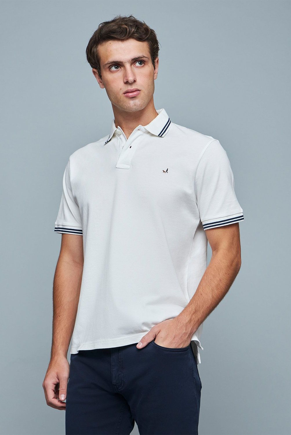 SAVILLE ROW - Polera Manga Corta Algodón Hombre Saville Row