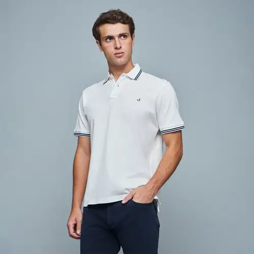 SAVILLE ROW - Polera Manga Corta Algodón Hombre