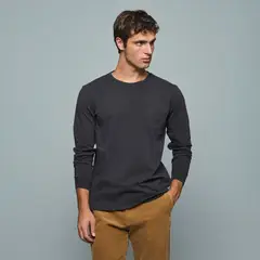 SAVILLE ROW - Polera Manga Larga Algodón Hombre