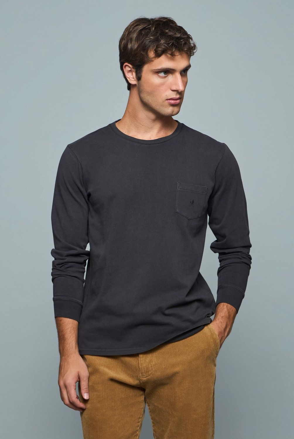 SAVILLE ROW - Polera Manga Larga Algodón Hombre Saville Row
