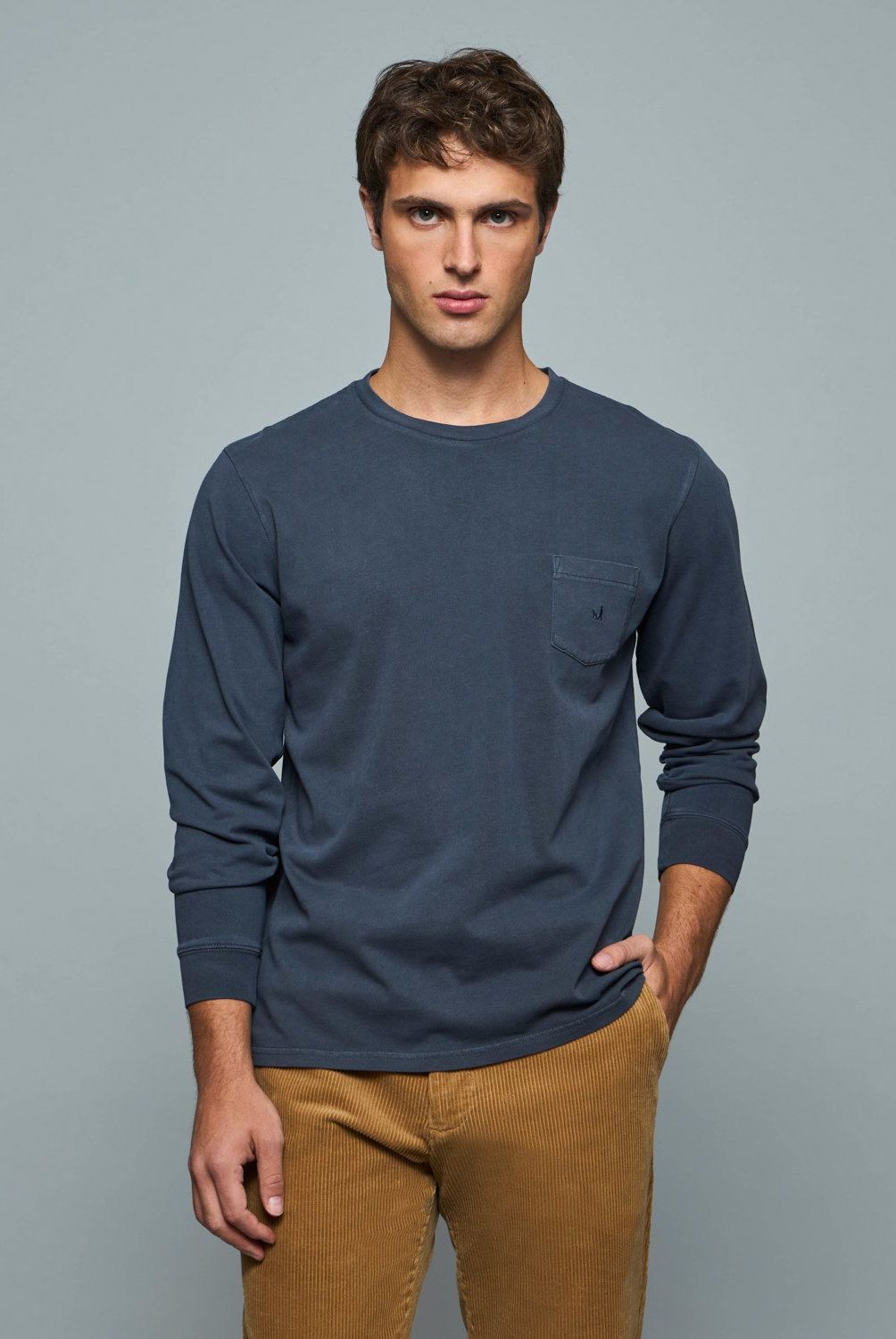 SAVILLE ROW - Saville Polera hombre manga corta algodón