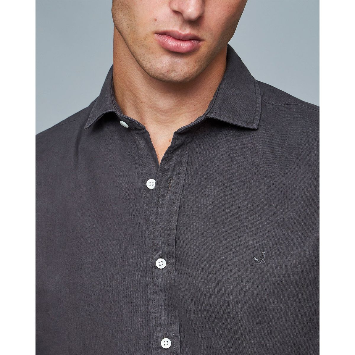 SAVILLE ROW - Camisa Manga Larga Lino Hombre Saville Row