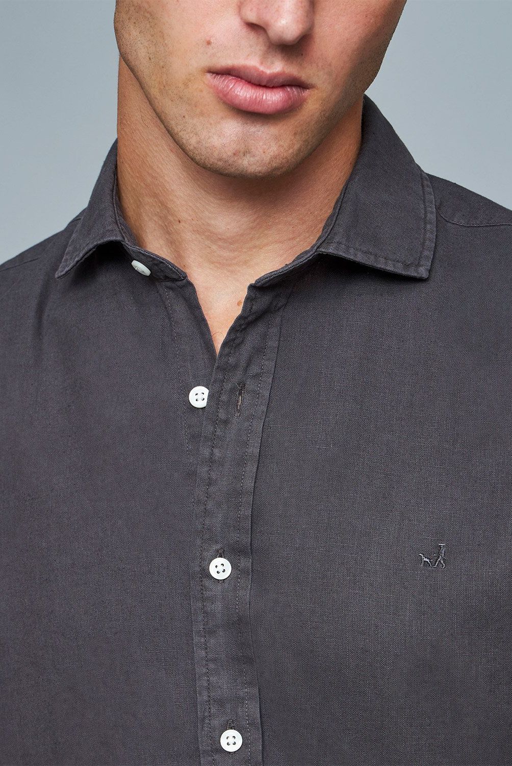 SAVILLE ROW - Camisa Manga Corta Lino Hombre Saville Row