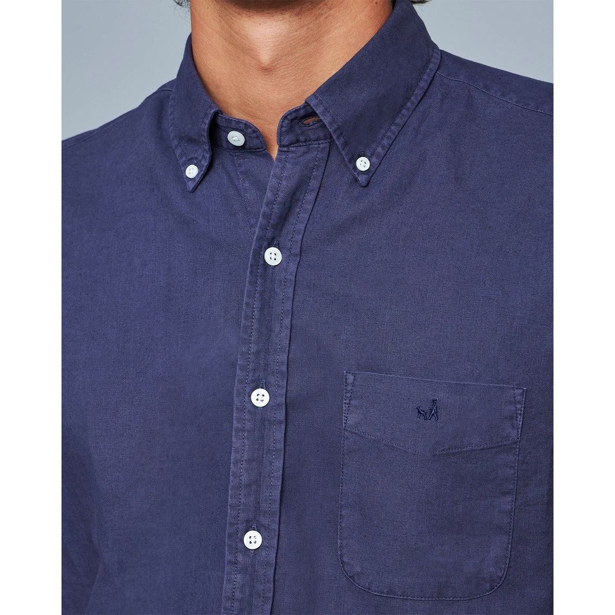 SAVILLE ROW - Camisa Manga Larga Lino Hombre Saville Row