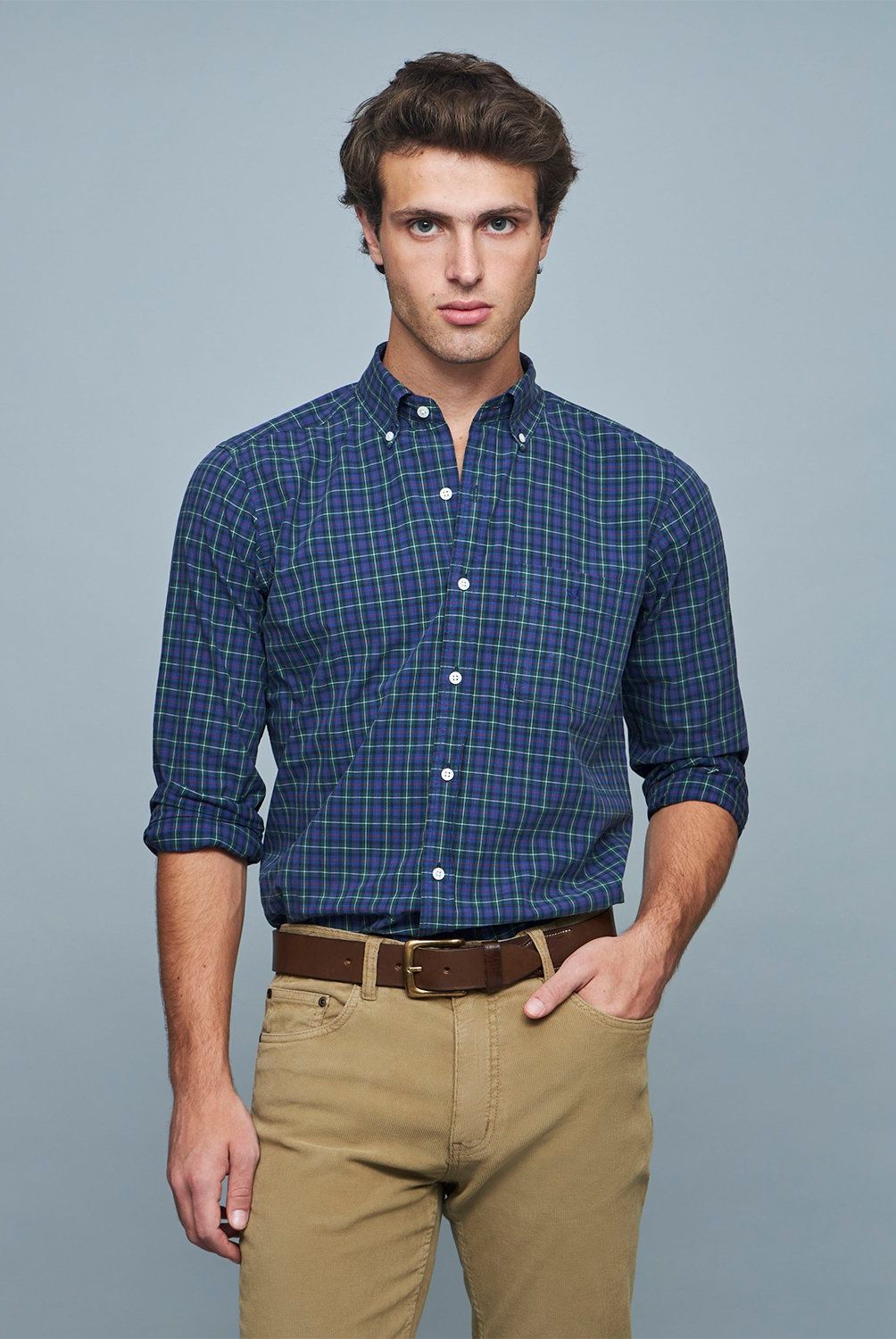 SAVILLE ROW - Camisa Manga Corta Algodón Hombre Saville Row