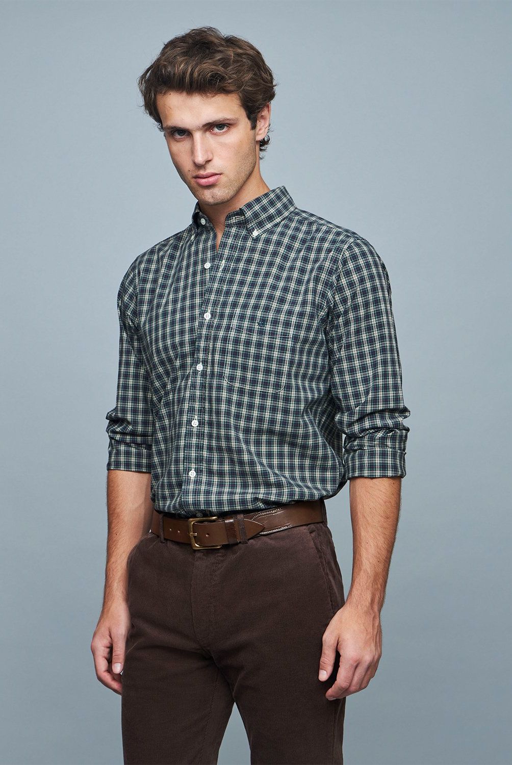 SAVILLE ROW - Camisa Manga Corta Algodón Hombre Saville Row