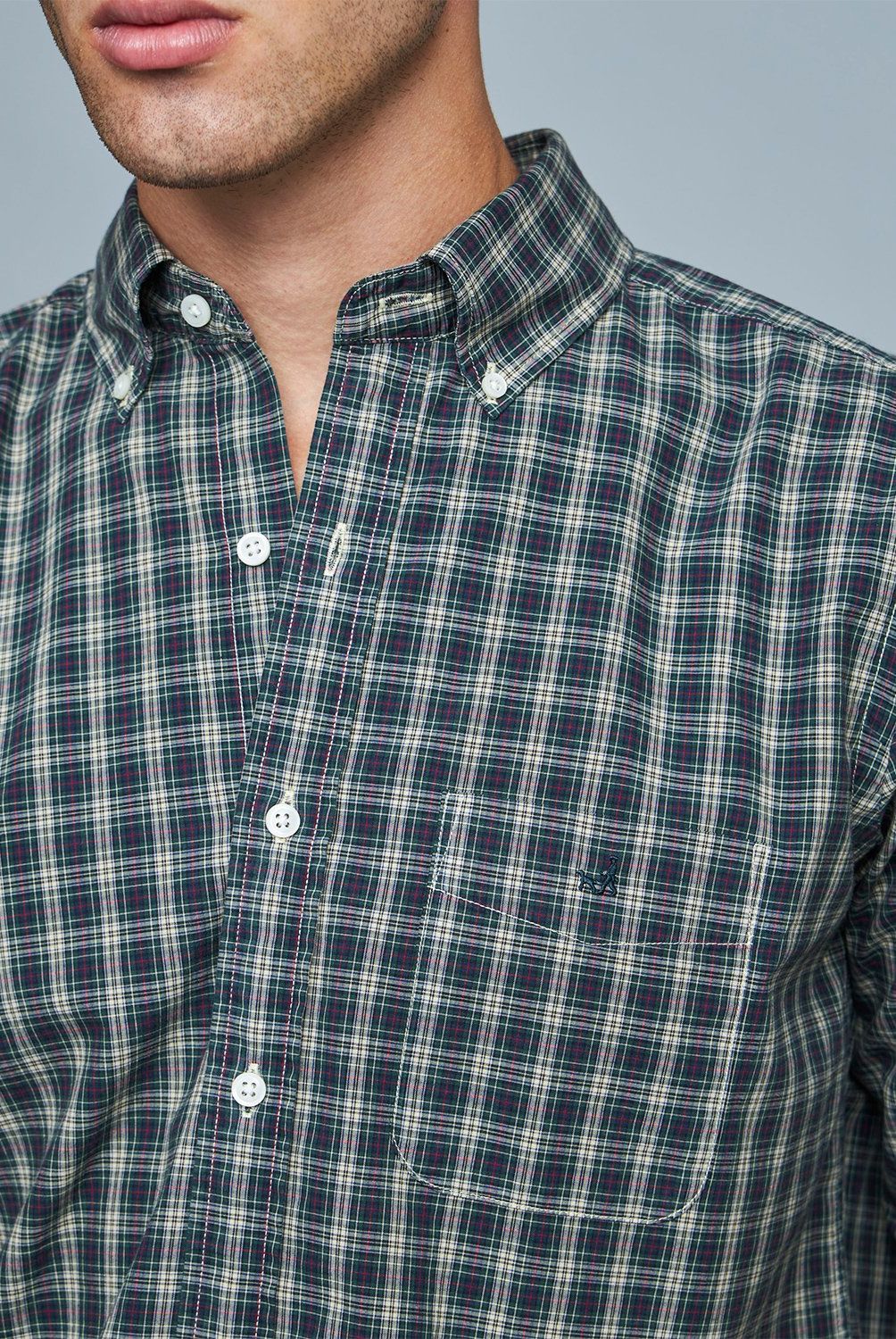 SAVILLE ROW - Camisa Manga Corta Algodón Hombre Saville Row