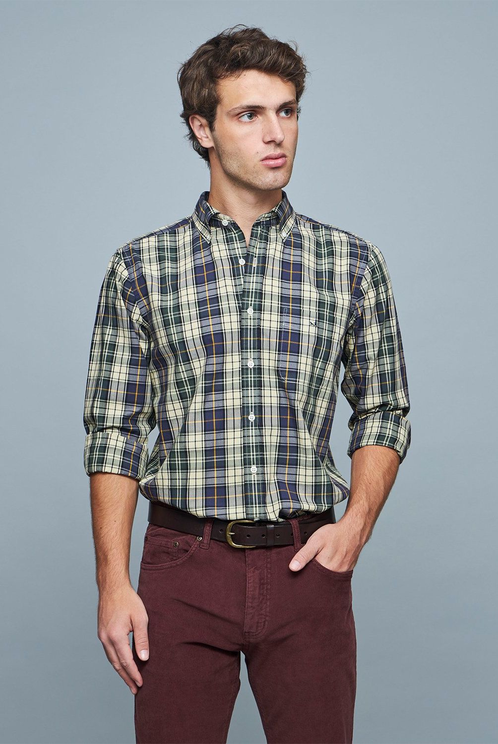 SAVILLE ROW - Camisa Manga Corta Algodón Hombre Saville Row