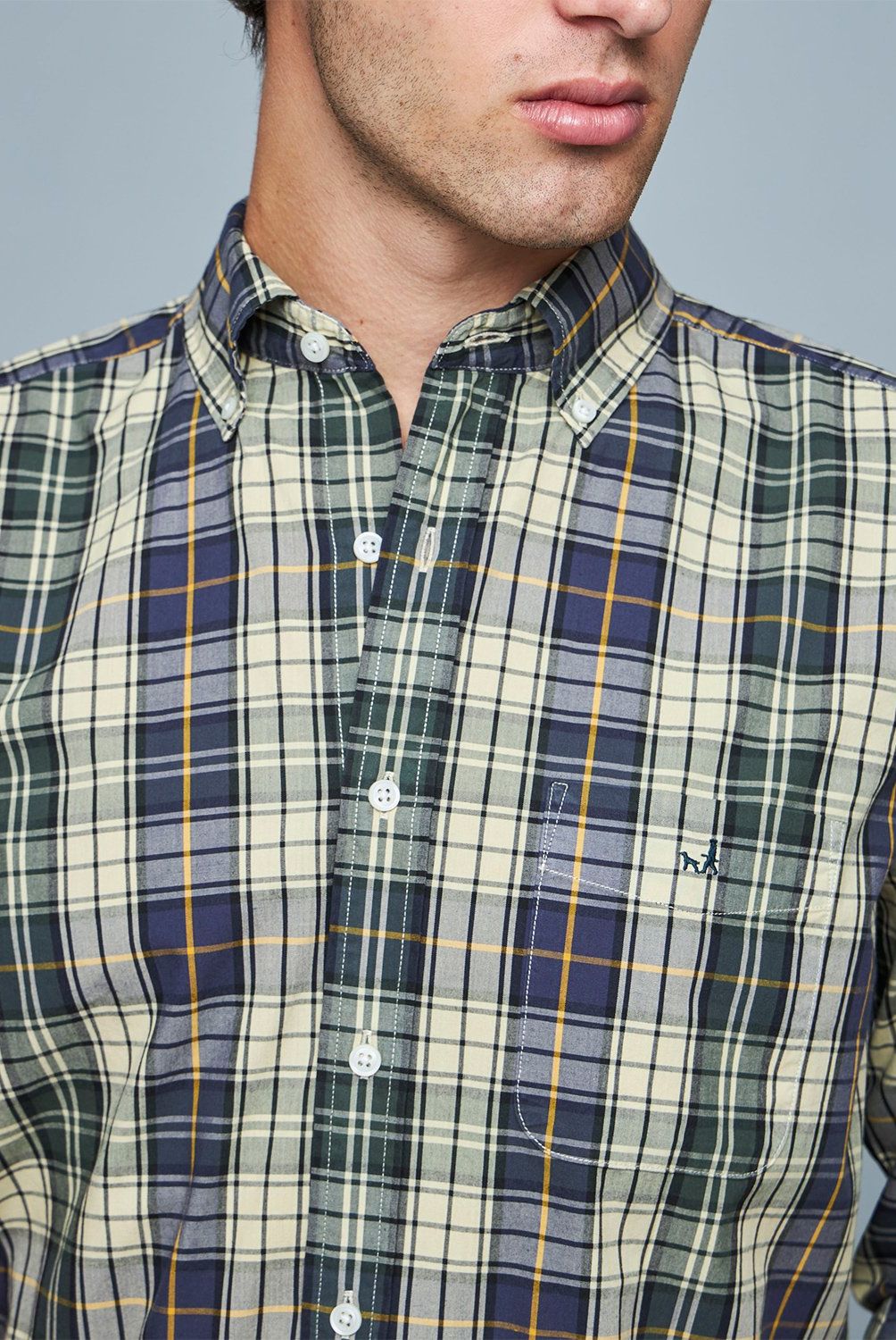 SAVILLE ROW - Camisa Manga Corta Algodón Hombre Saville Row