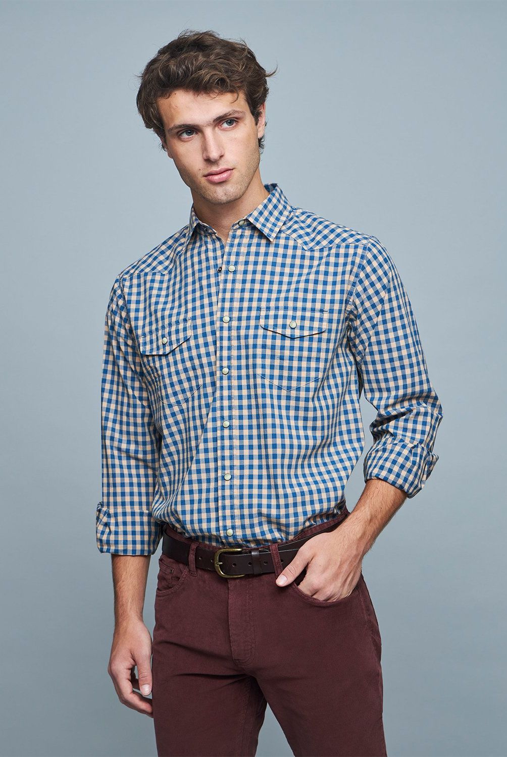 SAVILLE ROW - Camisa Manga Corta Algodón Hombre Saville Row