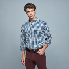 SAVILLE ROW - Camisa Manga Corta Algodón Hombre