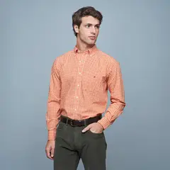 SAVILLE ROW - Camisa Manga Corta Algodón Hombre
