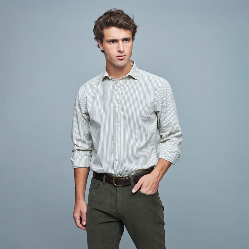 SAVILLE ROW - Camisa Manga Larga Algodón Hombre Saville Row