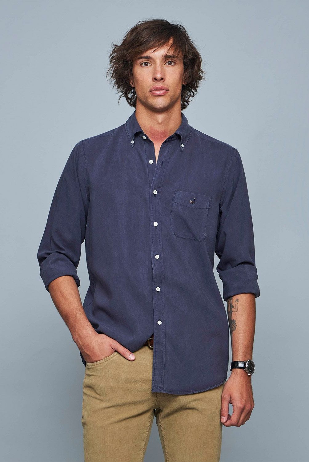 SAVILLE ROW - Camisa Manga Corta Hombre Saville Row