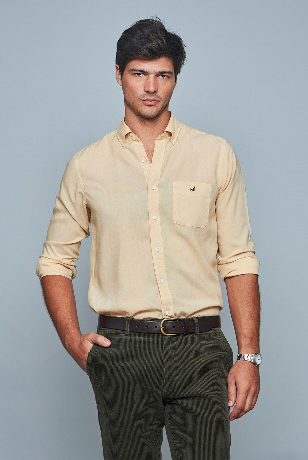 SAVILLE ROW - Camisa Manga Corta Hombre Saville Row