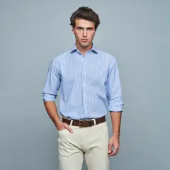SAVILLE ROW - Camisa Manga Corta Algodón Hombre