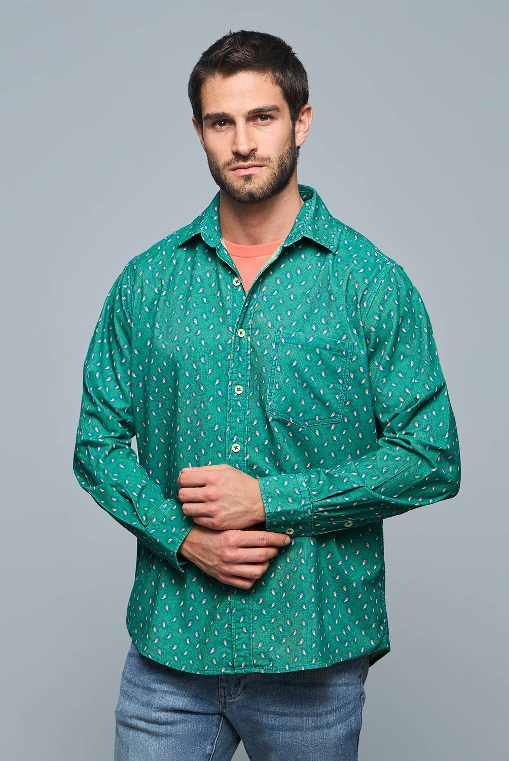 SAVILLE ROW - Camisa Manga Corta Algodón Hombre Saville Row