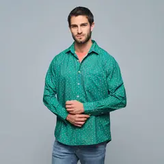 SAVILLE ROW - Camisa Manga Corta Algodón Hombre